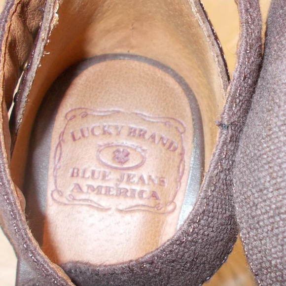 Lucky Brand Shoes Lucky Brand Nana Wedges Cinnamon Lucky Brand Shoes Lucky Brand Nana Wedges Cinnamon